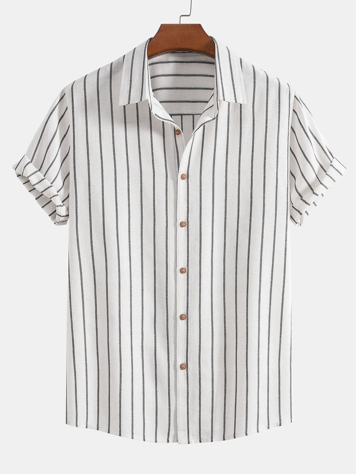 Image of DEMIRE - Men's Short-sleeved Shirt - CERPELO