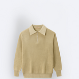 VEIR - Long Sleeve Knitwear Zipper Polo