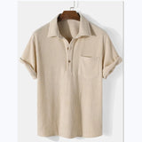 DEVILE | Old Money Loose Lapel Men's Shirt, Menswear, Uncategorized, CERPELO