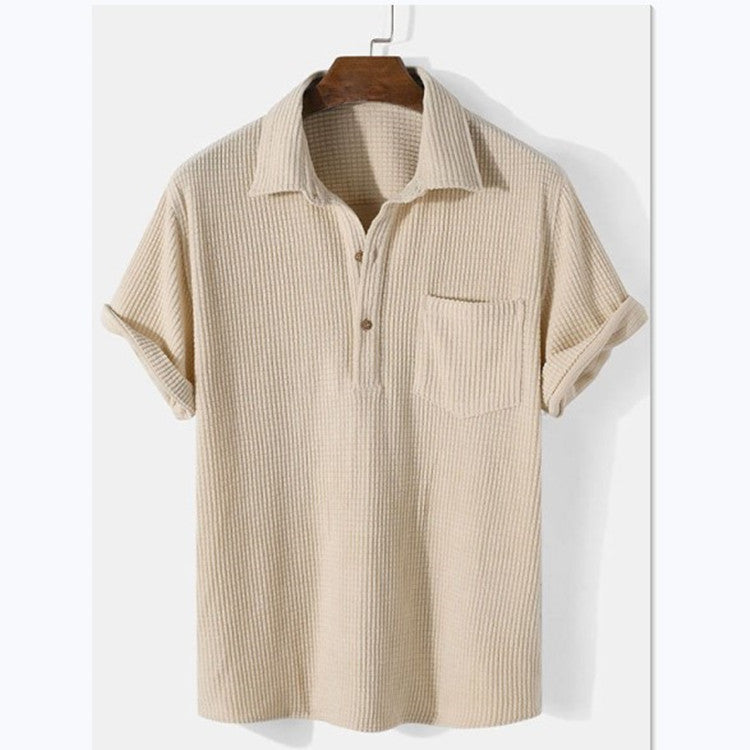 DEVILE | Old Money Loose Lapel Men's Shirt, Menswear, Uncategorized, CERPELO