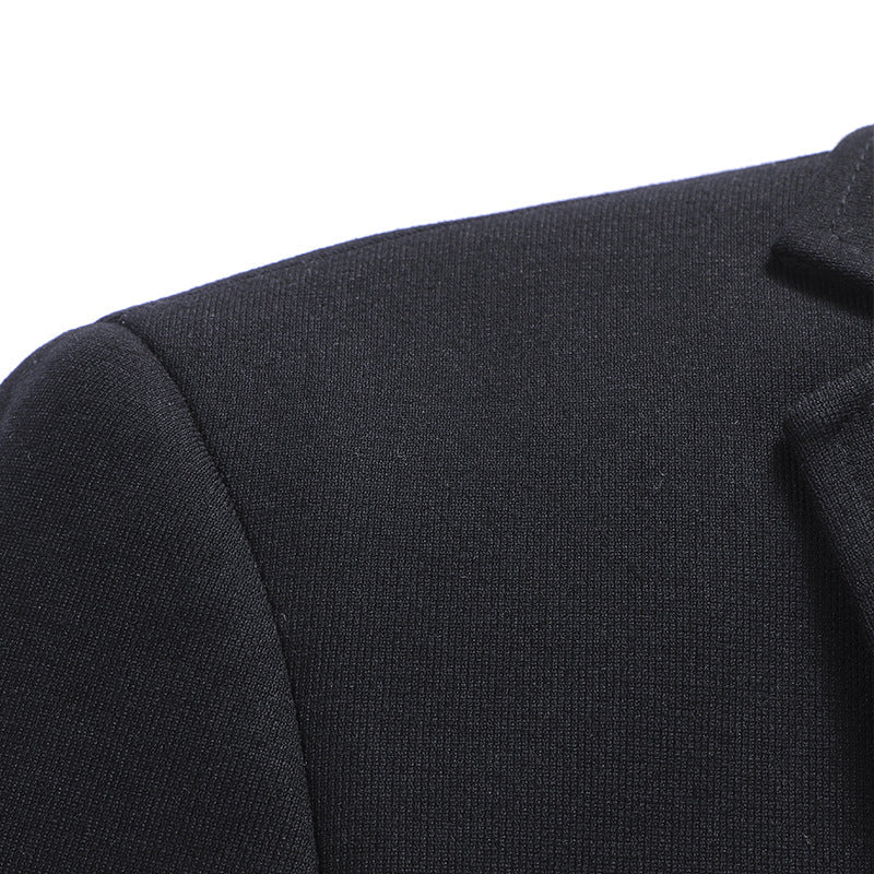 Image of KASMI FULL BLACK CASUAL SUIT CERPELO