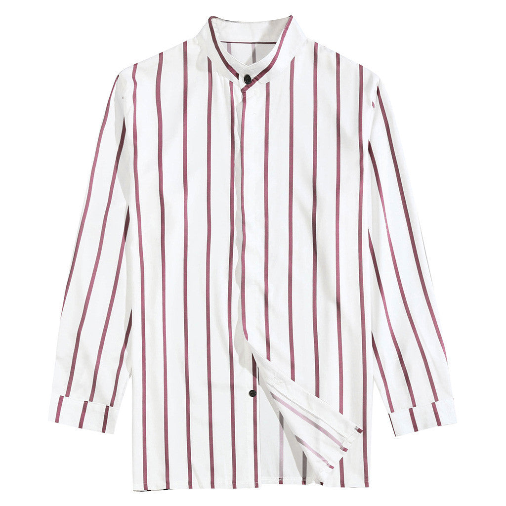 LAPEL -Cardigan long sleeve casual shirt