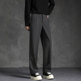 DARK LAPEL PANTS - CERPELO
