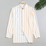 LAPEL -Cardigan long sleeve casual shirt