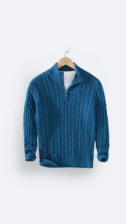 Image of TEVIKE | Old Money Sweater Men - CERPELO