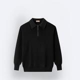 VEIR - Long Sleeve Knitwear Zipper Polo