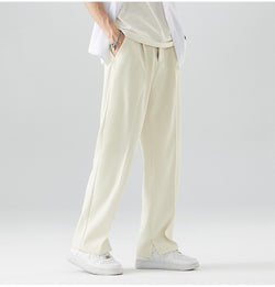 Collection of Men's Ice Silk Cool Suit Pants - Lightweight Comfort in a gallery layout