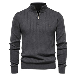 Image of LAVIRE | Men's Sweater Half Zipper Old Money Sweater, Menswear, Uncategorized, CERPELO