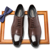 Xu Japanese Oxford Leather Shoes - CERPELO