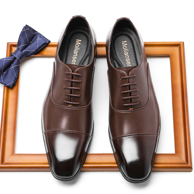 Xu Japanese Oxford Leather Shoes - CERPELO