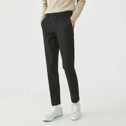 Image of TIMEL | Slim Old Money Trousers - CERPELO