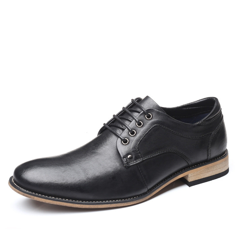 Men's cowhide leather shoes