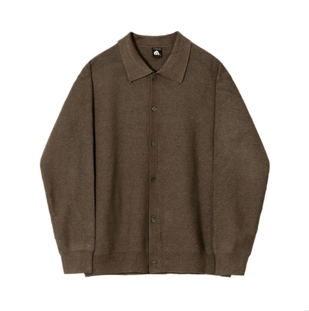 Men's Loose Long Sleeve Sweater - Cerpelo