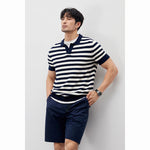 Ice Silk Knitted Polo - CERPELO