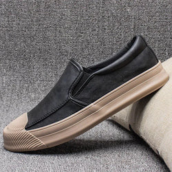 Image of Mens Casual Leather Rubber Shoes, Menswear, CERPELO