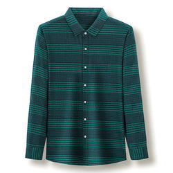 Image of ECLAIR - Linen Striped Shirt Men