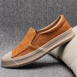 Image of Mens Casual Leather Rubber Shoes, Menswear, CERPELO