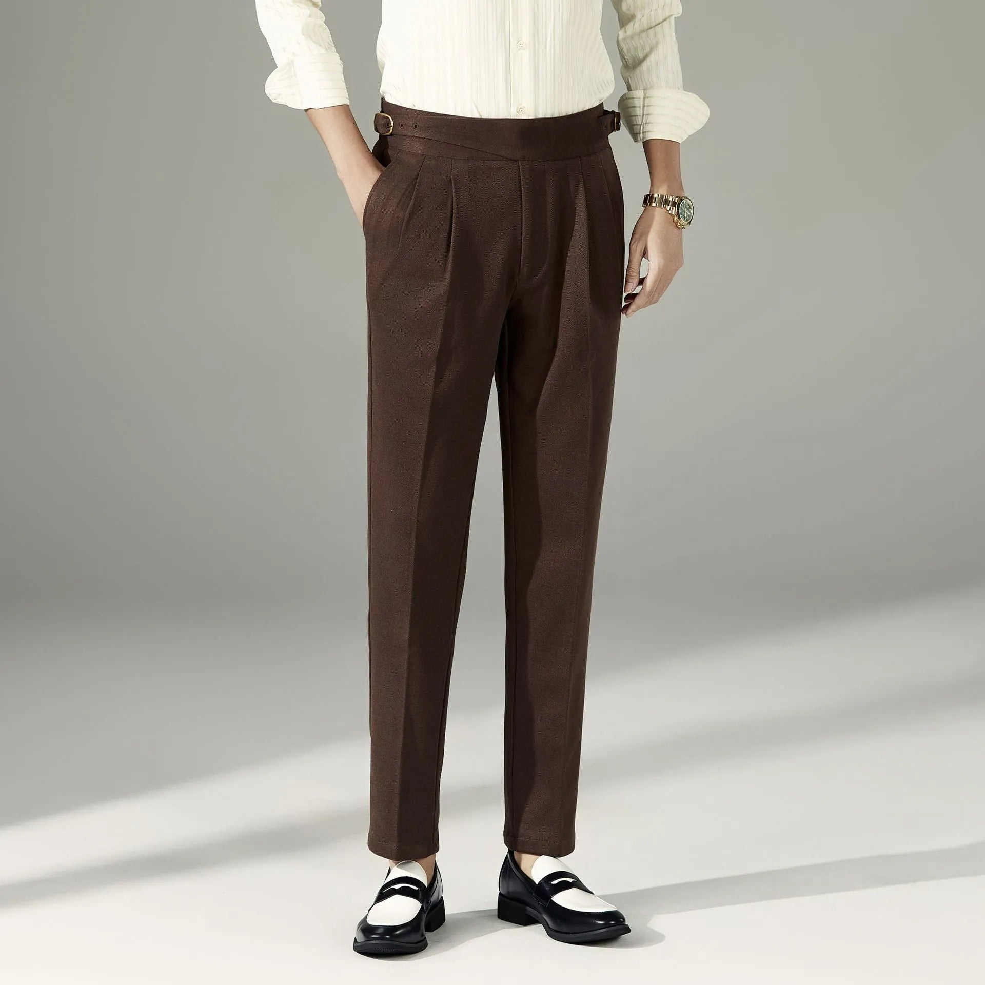 LAVIRE - Slim Casual Pants Men, Menswear, CERPELO