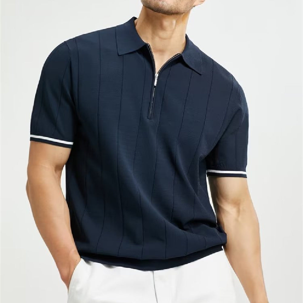 Collection of short-sleeved polo shirt in a gallery layout