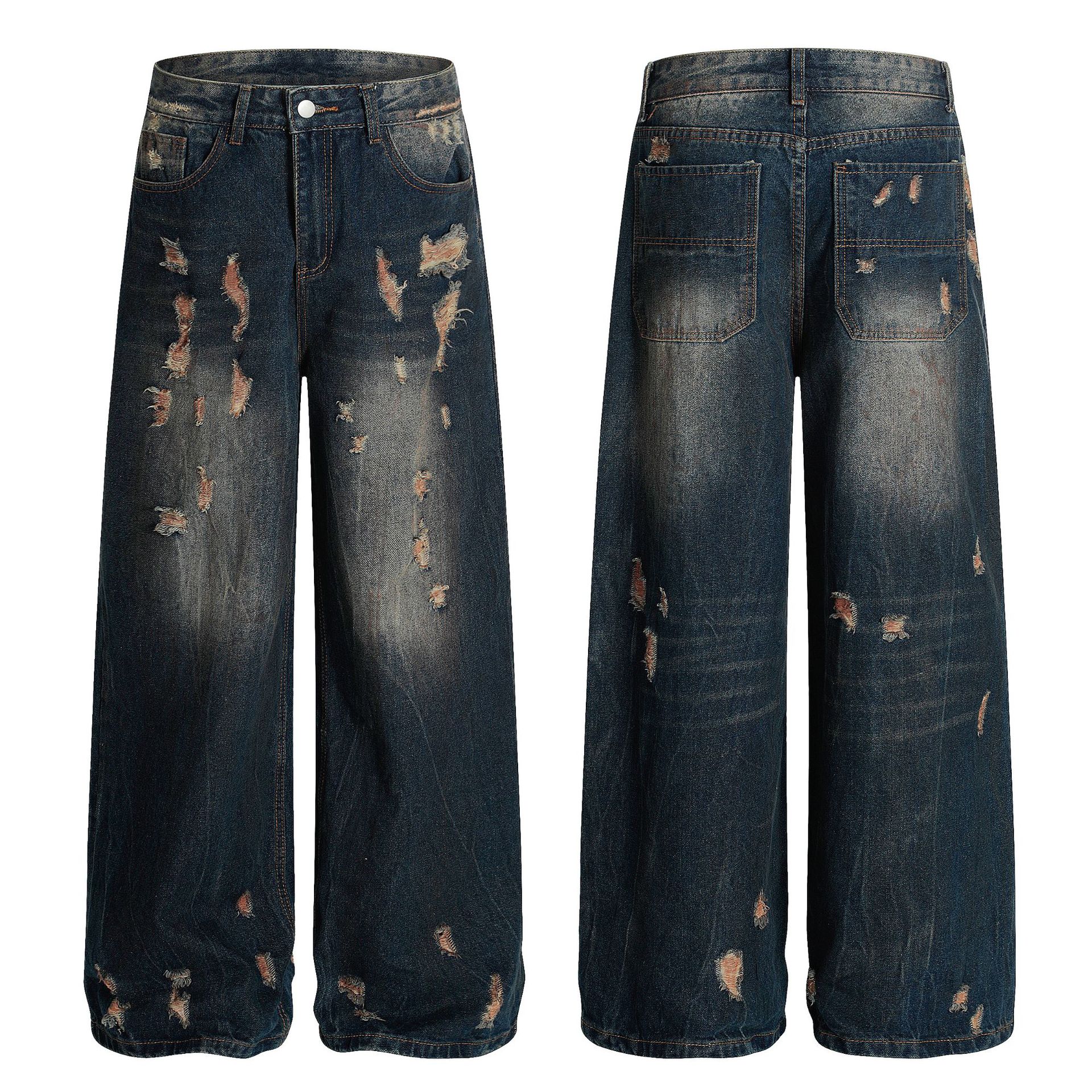 Vintage Ripped Jeans - CERPELO