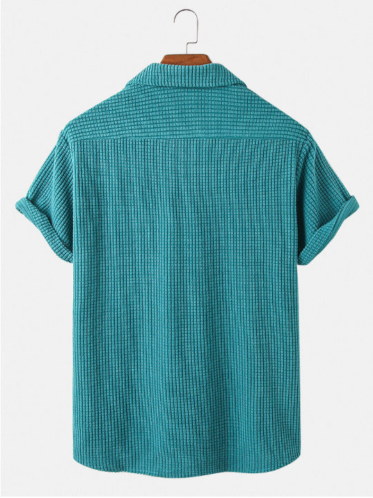 DEVILE | Old Money Loose Lapel Men's Shirt, Menswear, Uncategorized, CERPELO