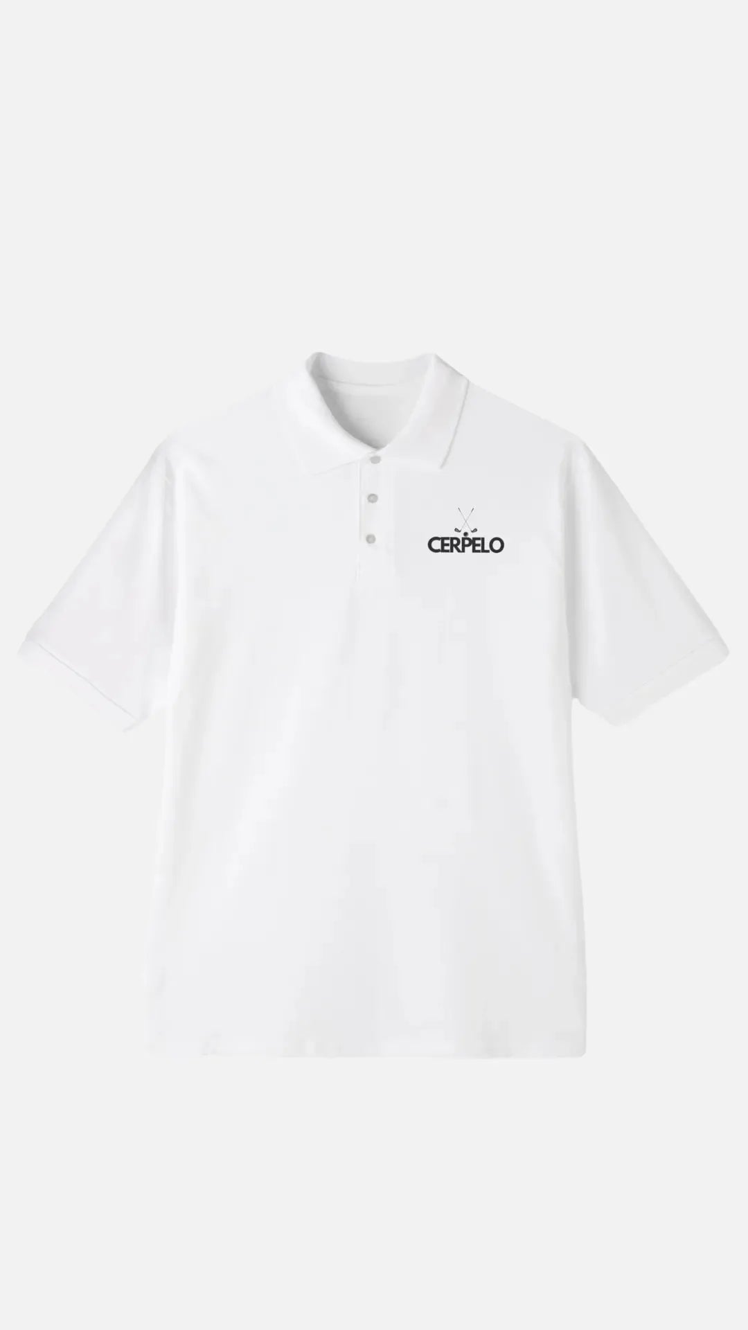 Men's piqué polo shirt