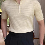 Men's Casual Old Money Knitwear Top