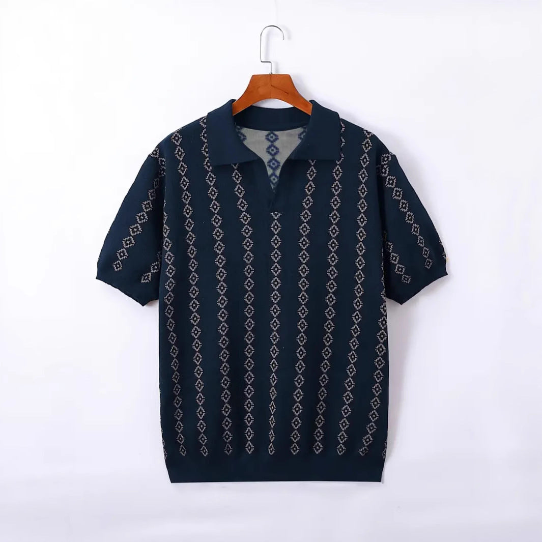 Image of Jacquard T-shirt - CERPELO