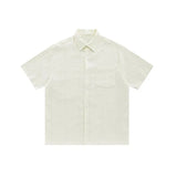 Jacquard Hollow Shirt Men's Vintage Shirt, Menswear, CERPELO