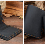 Men's Retro Short Wallet - Genuine Leather | Cerpelo