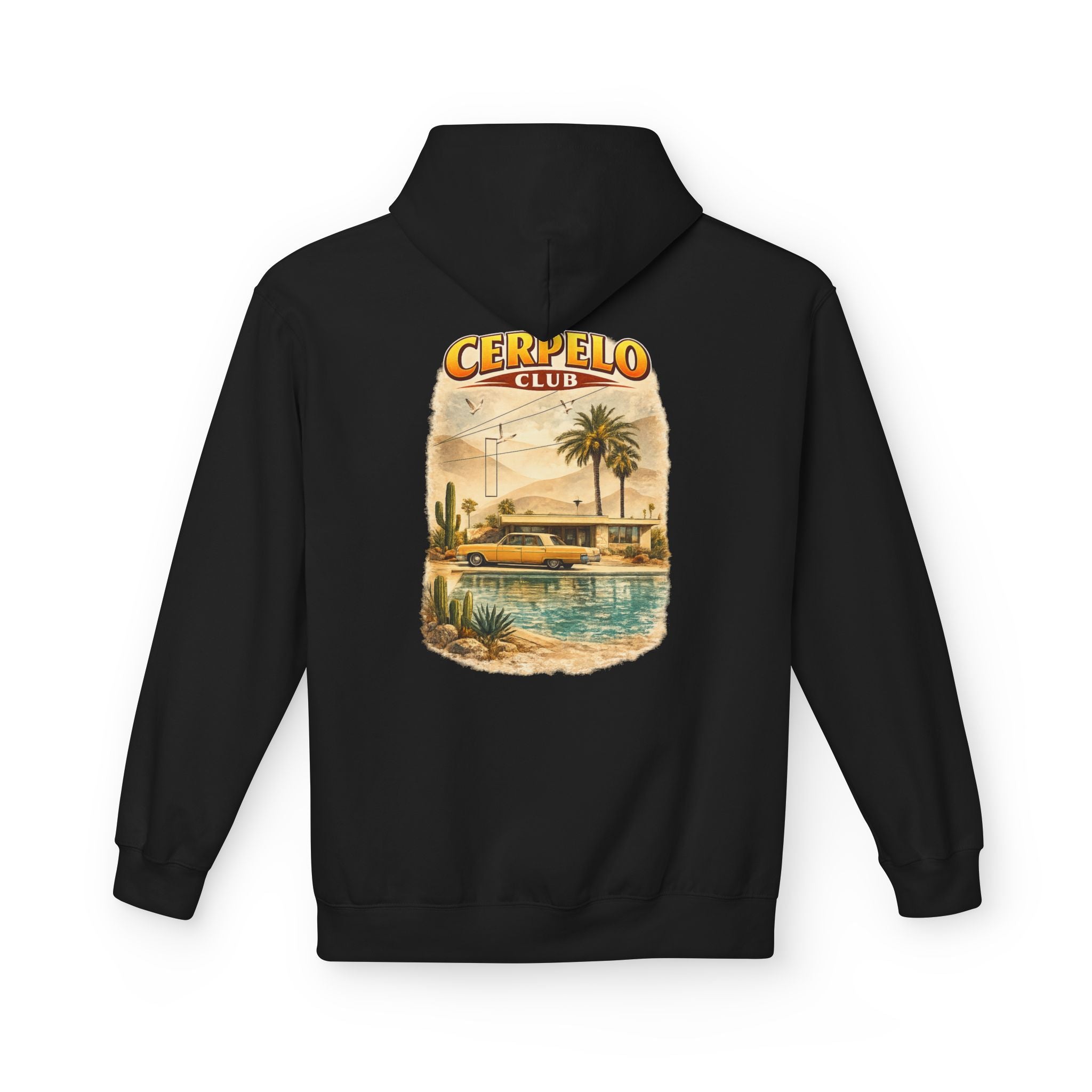 Cerpelo Club Vintage Desert  Pool Hoodie - CERPELO