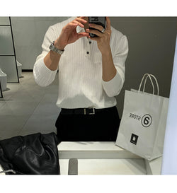 Image of Knitted Polo Shirt