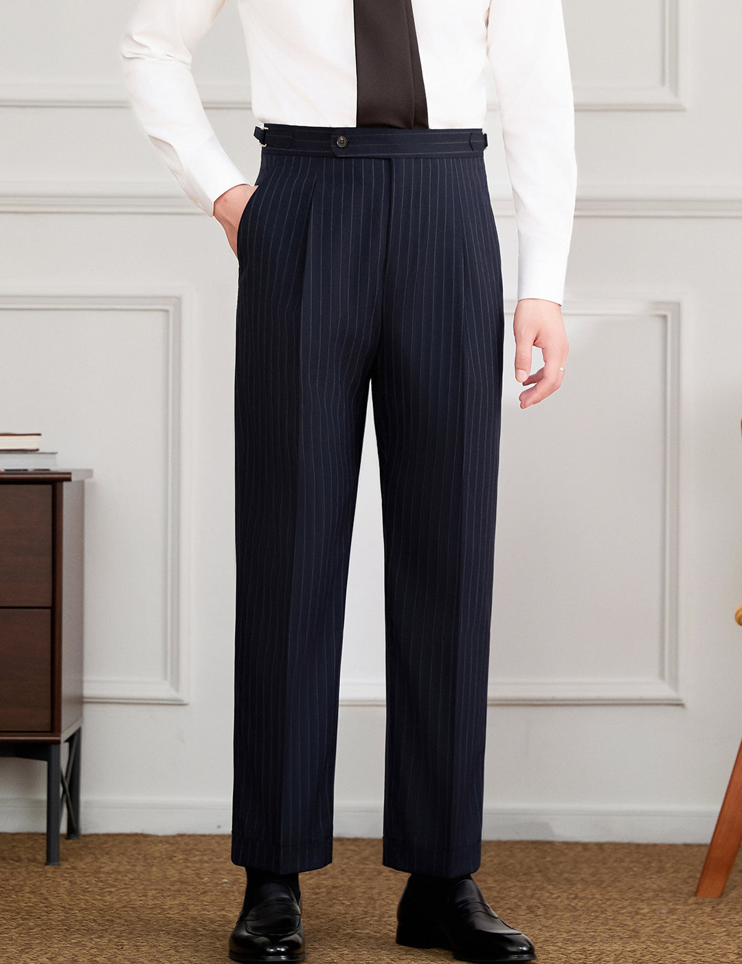 ITALIAN  STRIPE PANTS - CERPELO