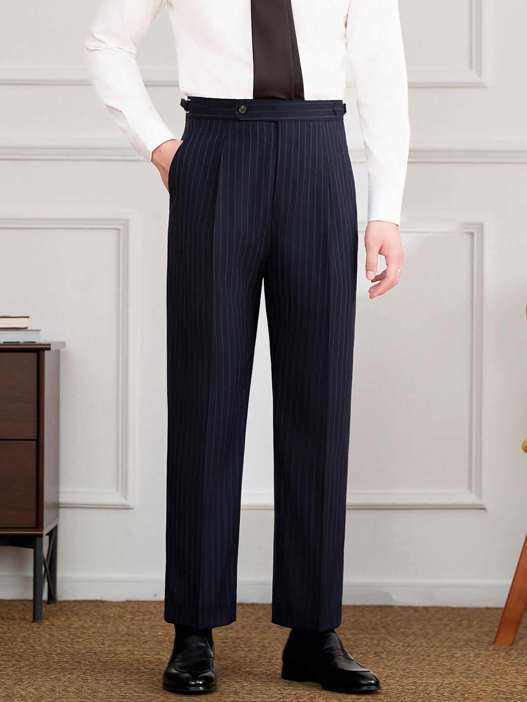 ITALIAN  STRIPE PANTS - CERPELO