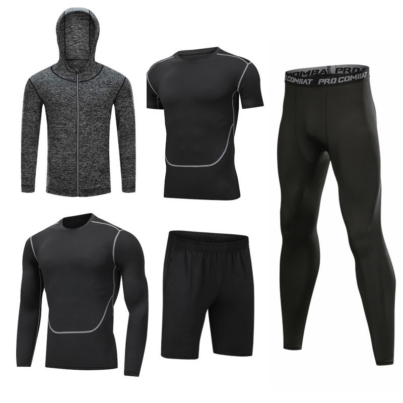 5-piece suit for gym - CERPELO