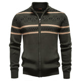 FABILE - Zipper Knitted Jacket