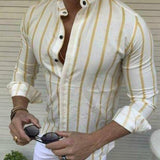 LAPEL -Cardigan long sleeve casual shirt