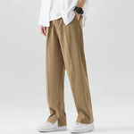 Men's Ice Silk Cool Suit Pants - Lightweight Comfort