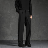 DARK LAPEL PANTS - CERPELO