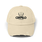 Unisex Distressed Cap, Hats, CERPELO