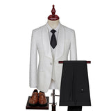 Men's Jacquard Luxury Suit CERPELO