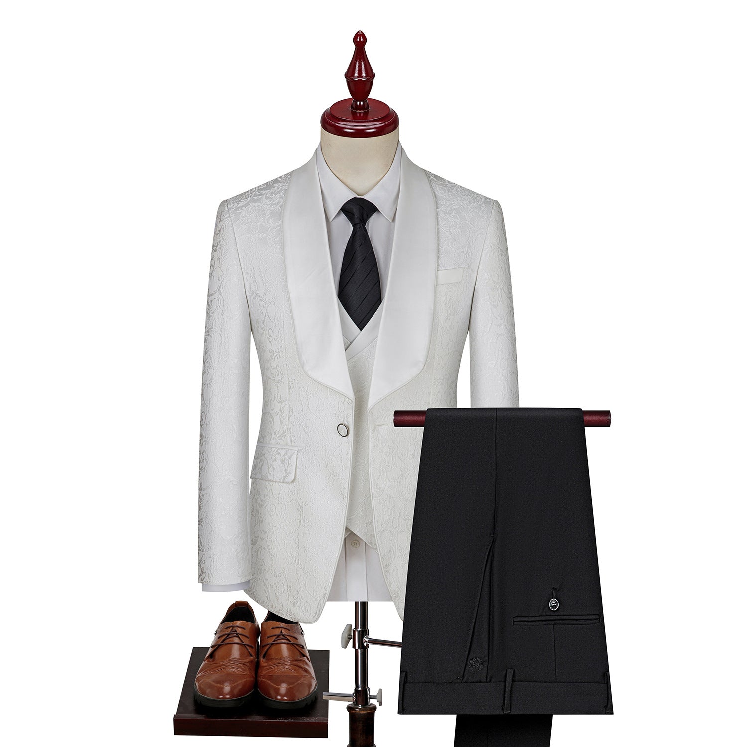 Men's Jacquard Luxury Suit CERPELO