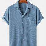 DEVILE | Old Money Loose Lapel Men's Shirt, Menswear, Uncategorized, CERPELO