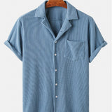 DEVILE | Old Money Loose Lapel Men's Shirt, Menswear, Uncategorized, CERPELO