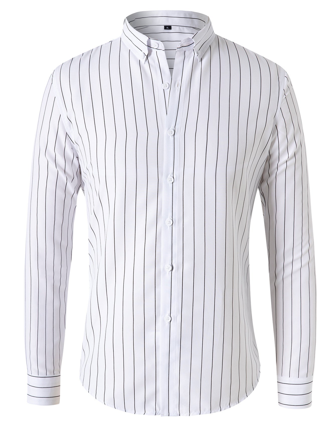 Men's Striped Long Sleeve Shirt
