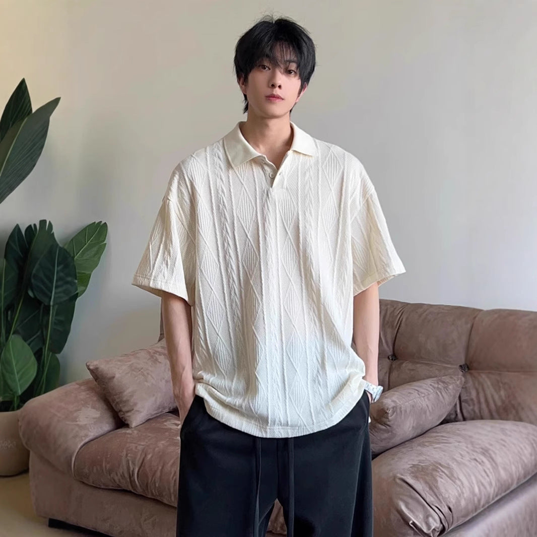 Jacquard knit - Polo Shirt - CERPELO