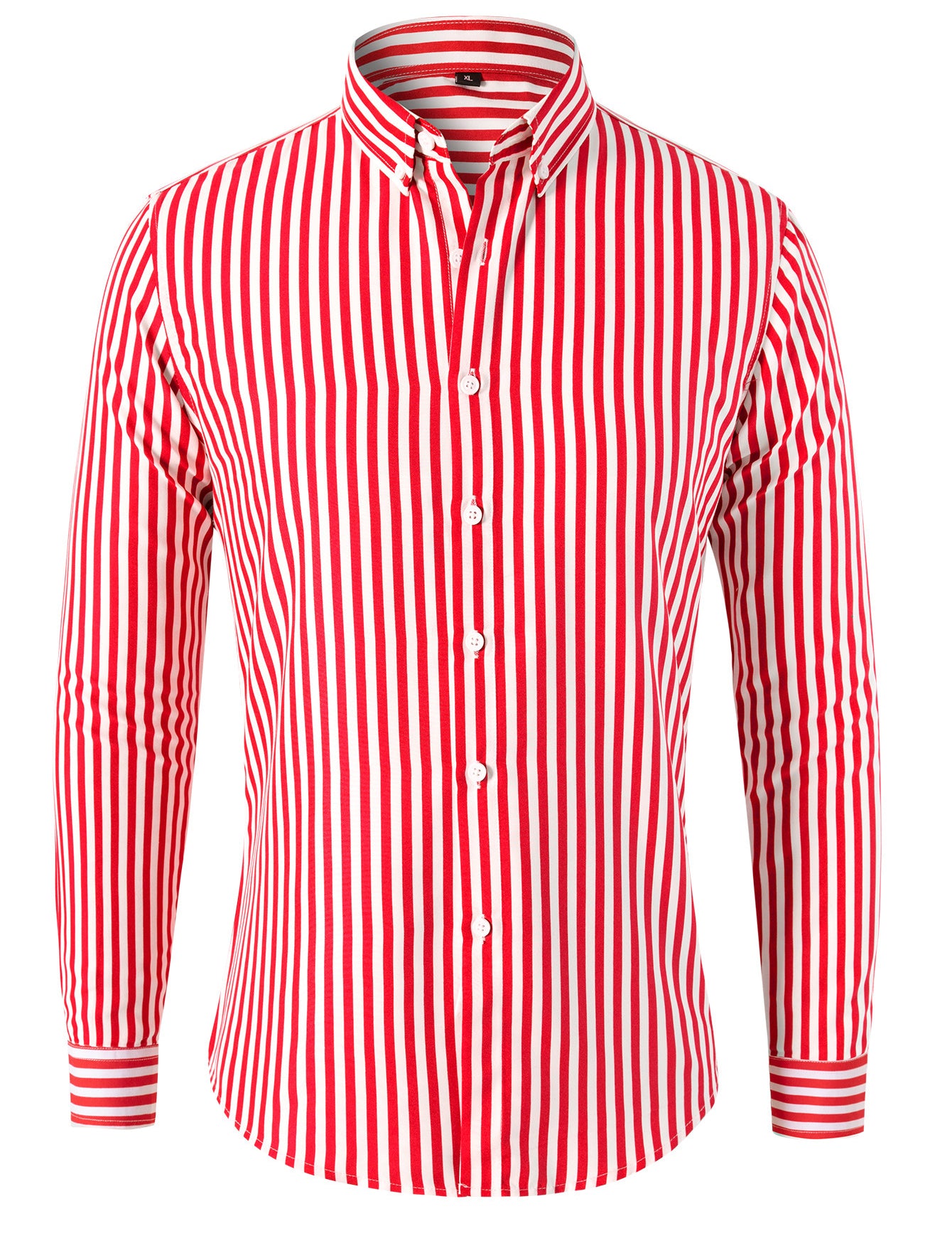 Men's Striped Long Sleeve Shirt