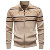 FABILE - Zipper Knitted Jacket