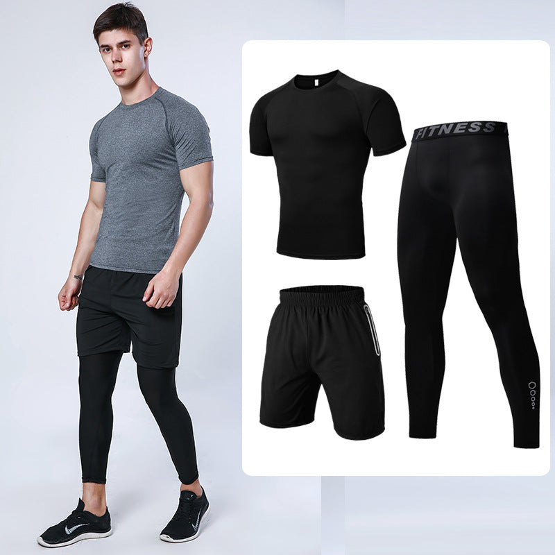 Summer 3-piece casual sports suit