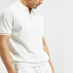 Collection of short-sleeved polo shirt in a gallery layout